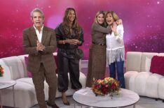 Andy Cohen, Ciara, Jenna Bush Hager, and Hoda Kotb on the November 25, 2025, episode of NBC's 'Today With Jenna & Friends.'