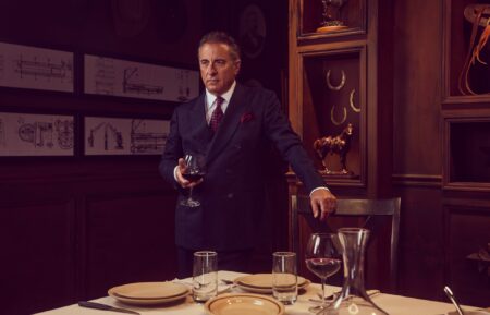 Andy Garcia as Gallino in Landman, season 2, streaming on Paramount+. Photo Credit: Emerson Miller/Paramount+