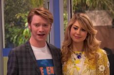 Calum Worthy and Hannah Kat Jones as Dez and Carrie in 'Austin & Ally'