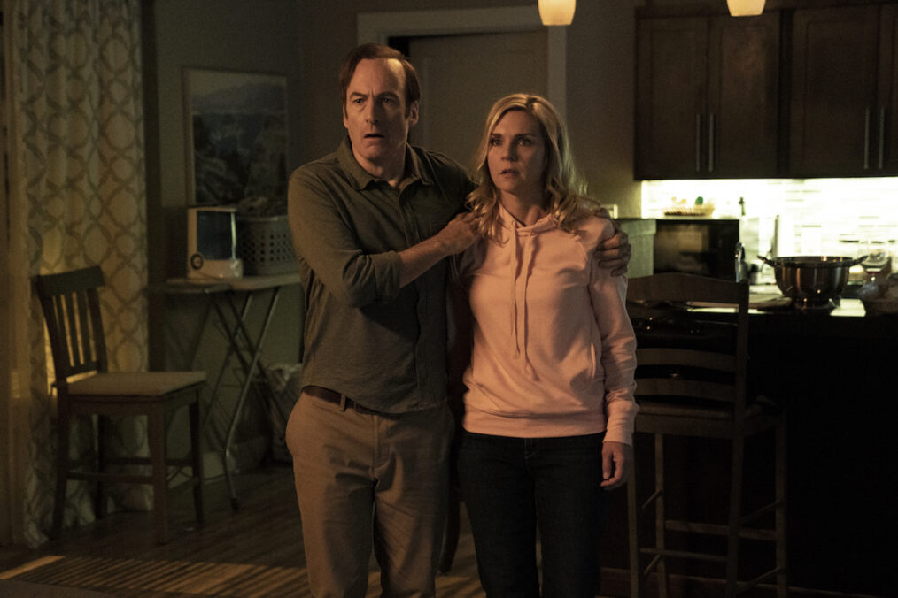 Bob Odenkirk and Rhea Seehorn in 