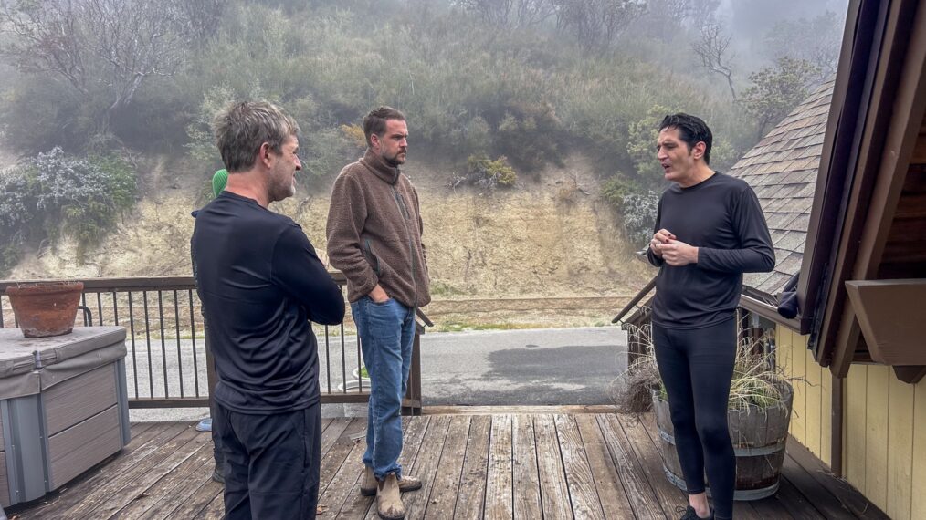 Creep Tapes BTS (Season 2, Episode 1) - Photo Credit: John Baker/Shudder