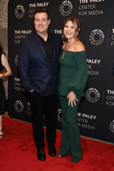 Carson Daly and Jenna Bush Hager attend the 70th anniversary celebration of NBC's "Today" at The Paley Center for Media on May 11, 2022 in New York City.