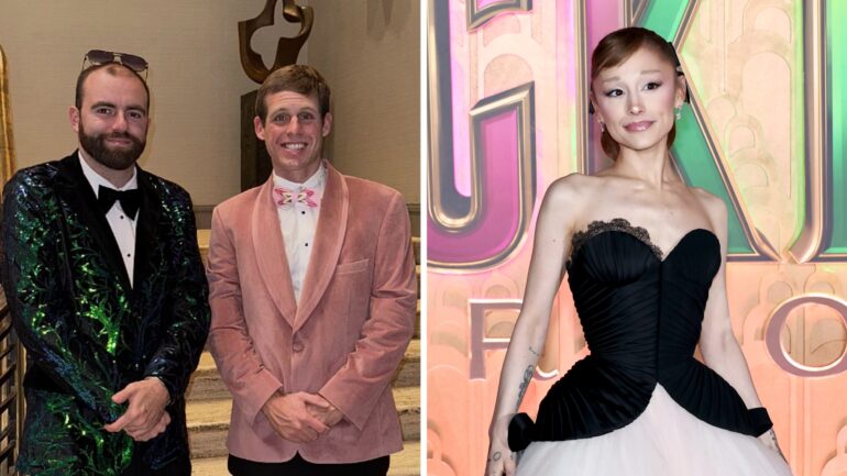 Connor Tomlinson and Tanner Smith from 'Love on the Spectrum,' Ariana Grande from 'Wicked: For Good'