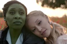 Cynthia Erivo as Elphaba, Ariana Grande as Glinda in Wicked: For Good