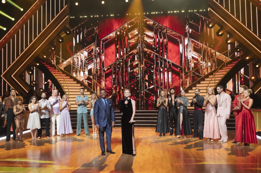 'Dancing With the Stars' cast, Season 34, Episode 8, ABC, November 4, 2025.