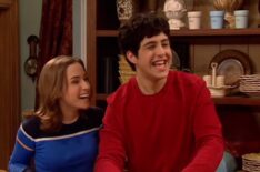 Josh Peck and Allison Scagliotti as Josh and Mindy in Drake and Josh