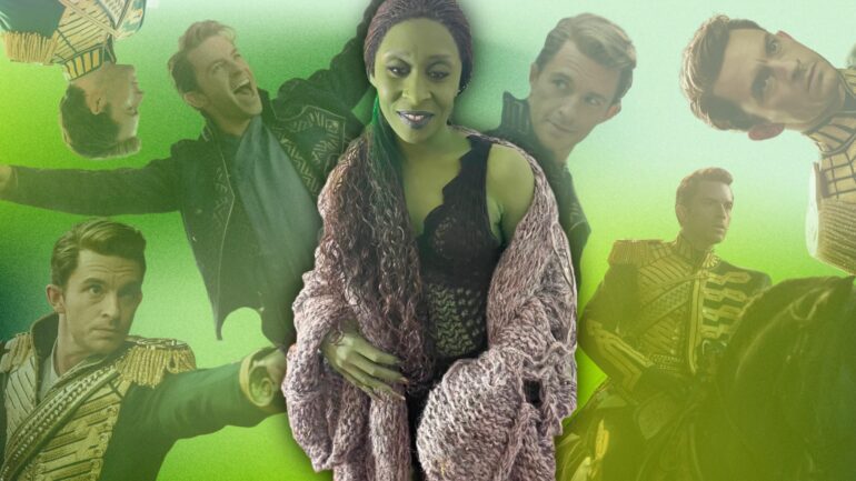 Cynthia Erivo and Jonathan Baliey as Elphaba and Fiyero in 'Wicked: For Good'
