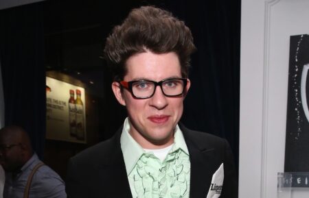 Chef Justin Warner poses at Mixology Masters Hosted By Justin Warner during Food Network New York City Wine & Food Festival Presented By FOOD & WINE at Bagatelle on October 19, 2014 in New York City.