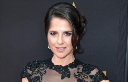 Kelly Monaco arrives at the 43rd Annual Daytime Emmy Awards at the Westin Bonaventure Hotel on May 1, 2016 in Los Angeles, California.