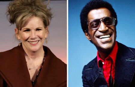 NBC FOLLIES, Sammy Davis, Jr., 1973. ph: Sherman Weisburd / TV Guide / ©NBC / courtesy Everett Collection; NEW YORK, NEW YORK - FEBRUARY 06: (L-R) Melissa Gilbert and Mark Moses curtain call during the 