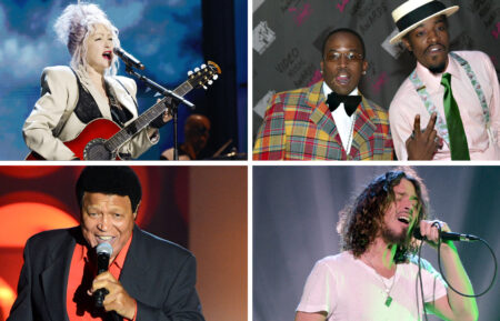 Cyndi Lauper; Outkast; Chubby Checker; Chris Cornell of Soundgarden
