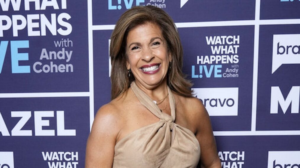 Hoda Kotb backstage at the June 5, 2025, episode of Bravo's 'Watch What Happens Live With Andy Cohen.'