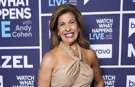 Hoda Kotb backstage at the June 5, 2025, episode of Bravo's 'Watch What Happens Live With Andy Cohen.'