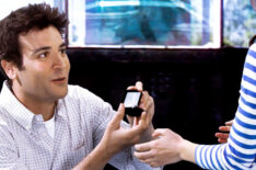 Josh Radnor and Cristin Milioti as Ted and Tracy in How I Met Your Mother