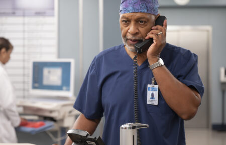 GREY’S ANATOMY - “When I Crash” - Grey Sloan takes in patients following a catastrophic bus accident. Teddy and Owen have an awkward encounter, and Richard tests Bailey’s patience. THURSDAY, NOV. 13 (10:00-11:00 p.m. EST) on ABC. (Disney/Anne Marie Fox) JAMES PICKENS JR.
