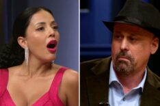 Jasmine Pineda and Gino Palazzolo at the 90 Day Fiance Happily Ever After Season 9 Tell All