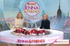Jenna Bush Hager and Dylan Dreyer on the November 5, 2025, episode of NBC's 'Today With Jenna & Friends.'