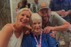 Jenn Marrs and Dave Marrs with Jenny's Nana, Instagram, November 4, 2025.