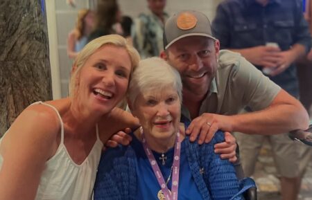 Jenn Marrs and Dave Marrs with Jenny's Nana, Instagram, November 4, 2025.