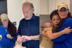 Joanna Gaines with her parents Jerry Stevens and Nan Stevens, Instagram, November 24, 2025/November 25, 2025.