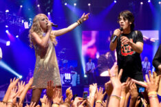 Taylor Swift and Joe Jonas in Jonas Brothers: The 3D Concert Experience