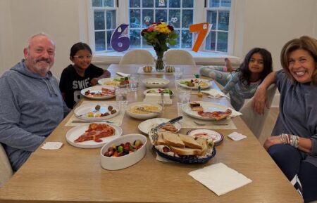 Hoda Kotb, Joel Schiffman, and daughters Haley and Hope, Instagram, October 3, 2025.