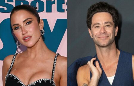 Kaitlyn Bristowe attends Sports Illustrated Swimsuit Social Club Celebrates the Launch of the 2025 Issue at Moonlight Studios on May 17, 2025 in New York City; Sasha Farber attends Season 34, Episode 9, of ABC's 'Dancing With the Stars,' November 11, 2025.