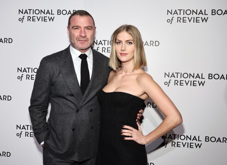 Liev Schreiber and Taylor Neisen attend The National Board of Review Annual Awards Gala at Cipriani 42nd Street on January 07, 2025 in New York City.