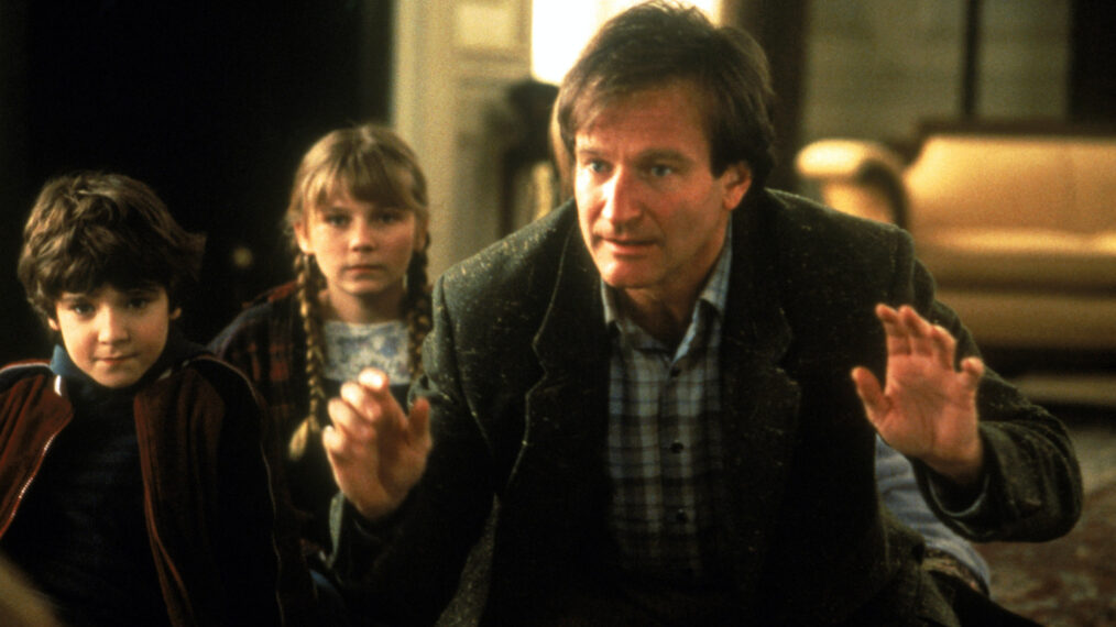 JUMANJI, Bradley Pierce, Kirsten Dunst, Robin Williams