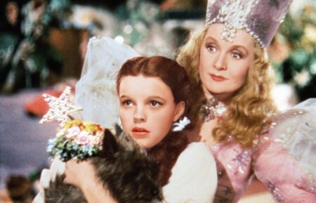 Judy Garland and Billie Burke in 'The Wizard of Oz'