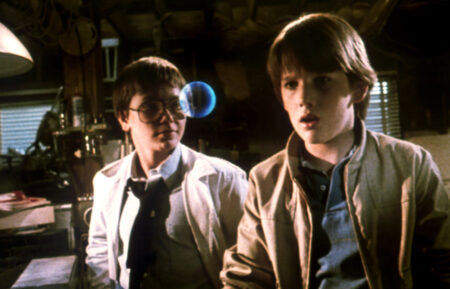 EXPLORERS, River Phoenix, Ethan Hawke, 1985.