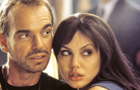 Billy Bob Thornton and Angelina Jolie in 'Pushing Tin'