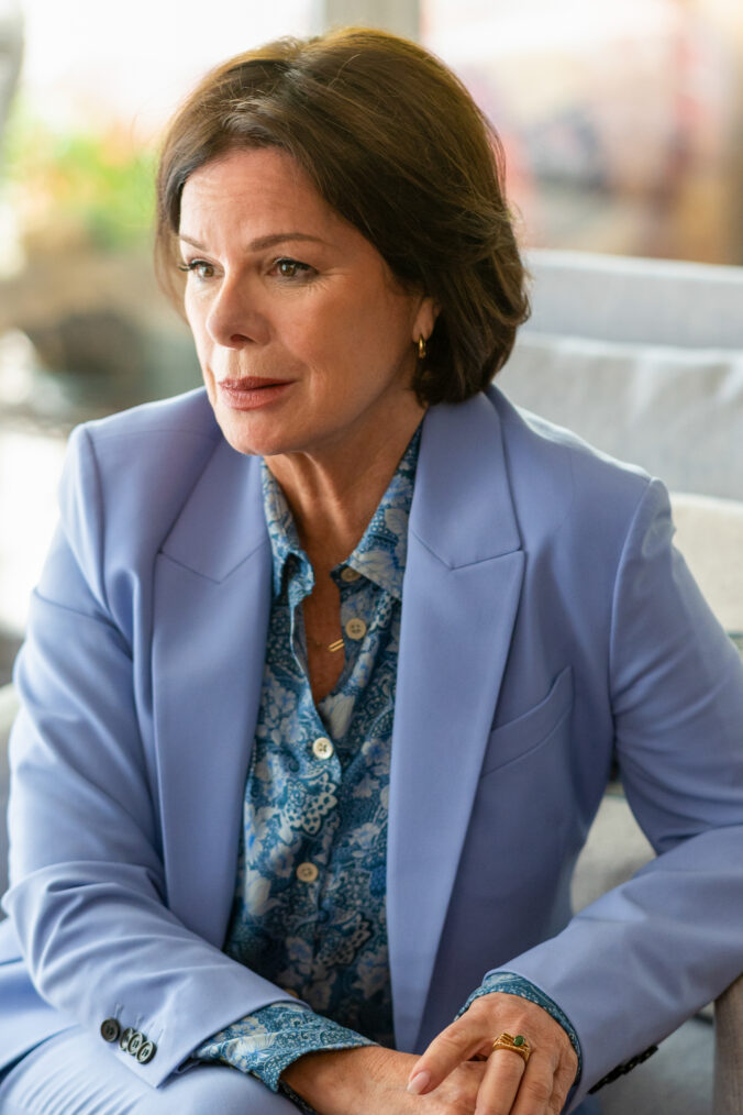 MURDER IN A SMALL TOWN: Marcia Gay Harden in the 