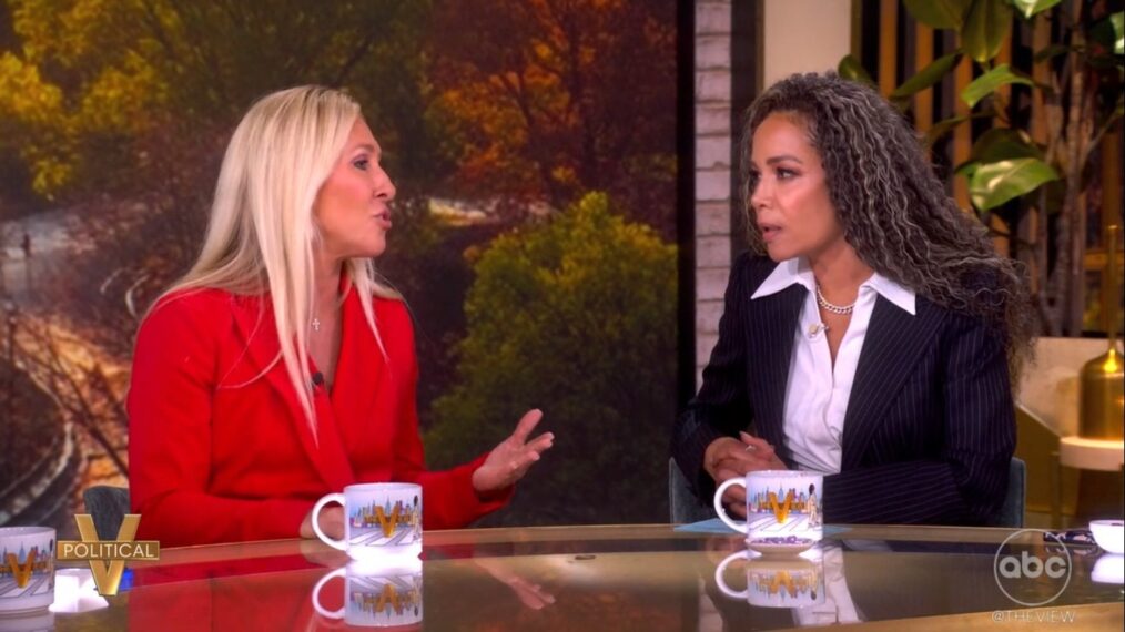 Marjorie Taylor Greene on The view (1)