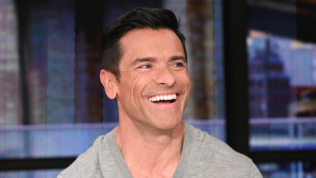 Mark Consuelos on the May 7, 2025, episode of ABC's 'Live With Kelly and Mark.'