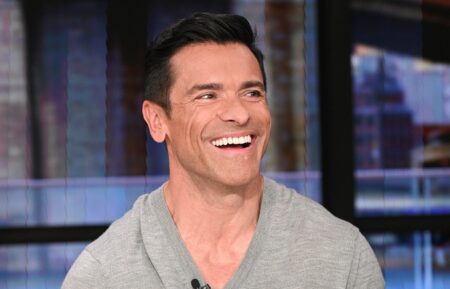 Mark Consuelos on the May 7, 2025, episode of ABC's 'Live With Kelly and Mark.'