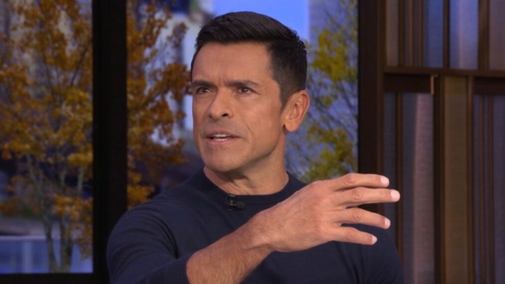 Mark Consuelos on the November 17, 2025, episode of ABC's 'Live With Kelly and Mark.'