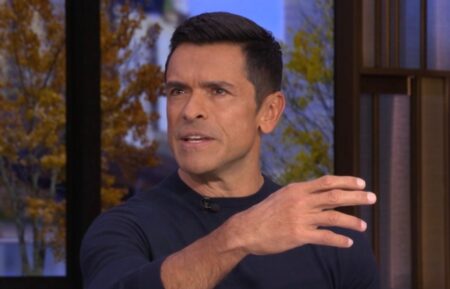 Mark Consuelos on the November 17, 2025, episode of ABC's 'Live With Kelly and Mark.'
