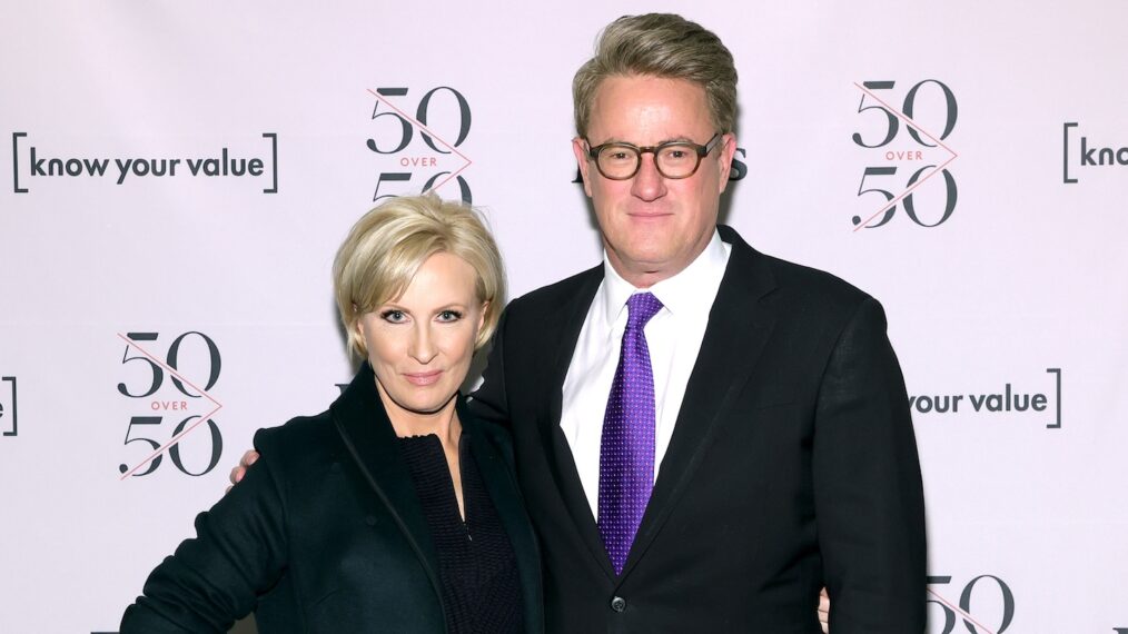 Mika Brzezinski and Joe Scarborough attend Forbes x Know Your Value 50 Over 50 on December 15, 2021 in New York City.