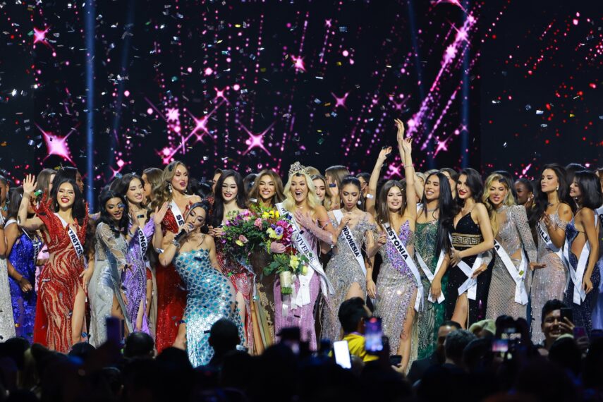 Miss Denmark, Victoria Kjær Theilvig, is crowned as Miss Universe 2024 in The 73rd Miss Universe Competition - show at Arena Ciudad de Mexico on November 16, 2024 in Mexico City, Mexico.