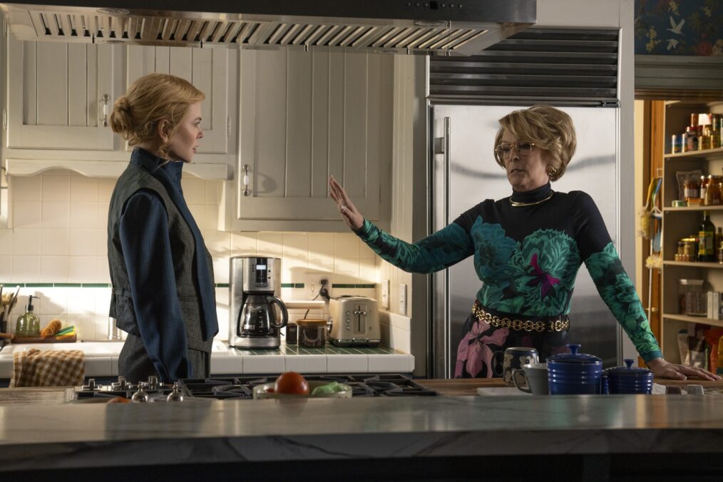 NIcole Kidman and Jamie Lee Curtis in Scarpetta