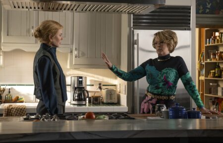 NIcole Kidman and Jamie Lee Curtis in Scarpetta