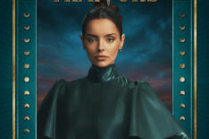 THE TRAITORS -- 'Cast Portraits' Episode -- Pictured: Maura Higgins -- (Photo by: Sam McElwee/Peacock)