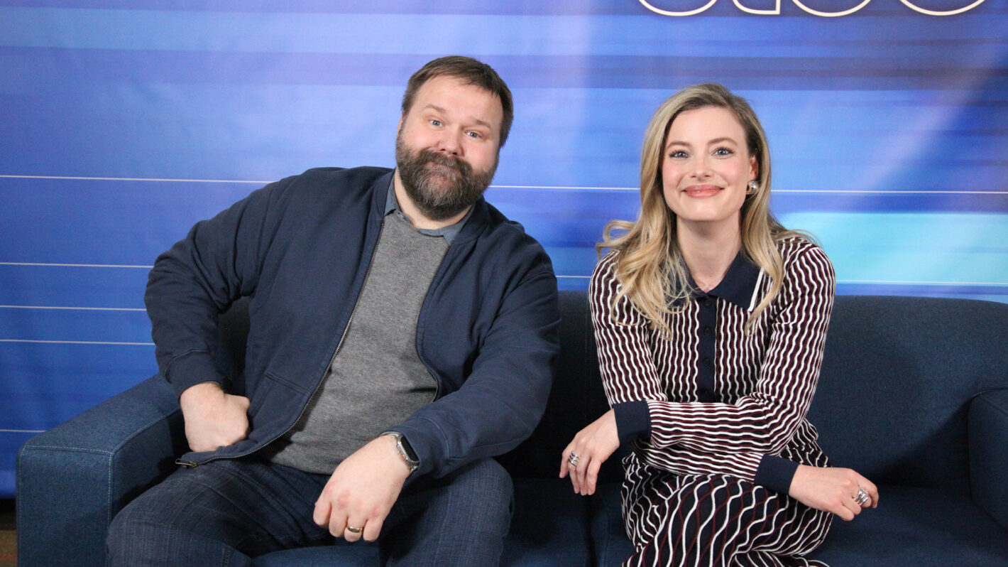 Robert Kirkman and Gillian Jacobs