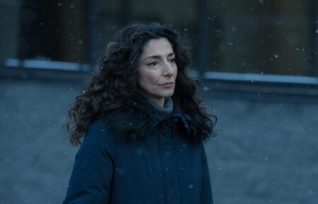 Necar Zadegan as Evelyn in Mayor of Kingstown episode 1, season 4, streaming on Paramount+, 2025. Credit: Dennis P. Mong Jr./Paramount+