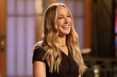 Nikki Glaser, 'Saturday Night Live' promos for November 8, 2025, episode, on November 4, 2025, NBC.