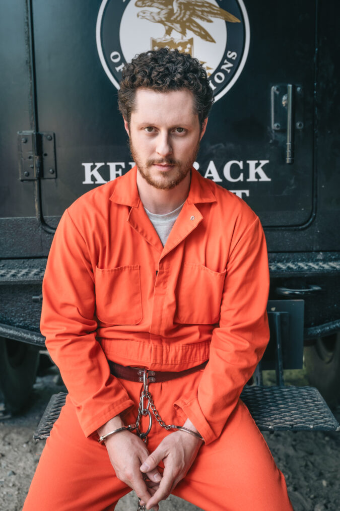 MURDER IN A SMALL TOWN: Guest star Noah Reid in the 