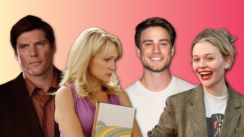 Paul Johansson as Dan Scott and Barbara Alyn Woods as Deb Scott on One Tree Hill; Emily Alyn Lind as Young Deb Scott and Carson Rowland as Young Dan Scott