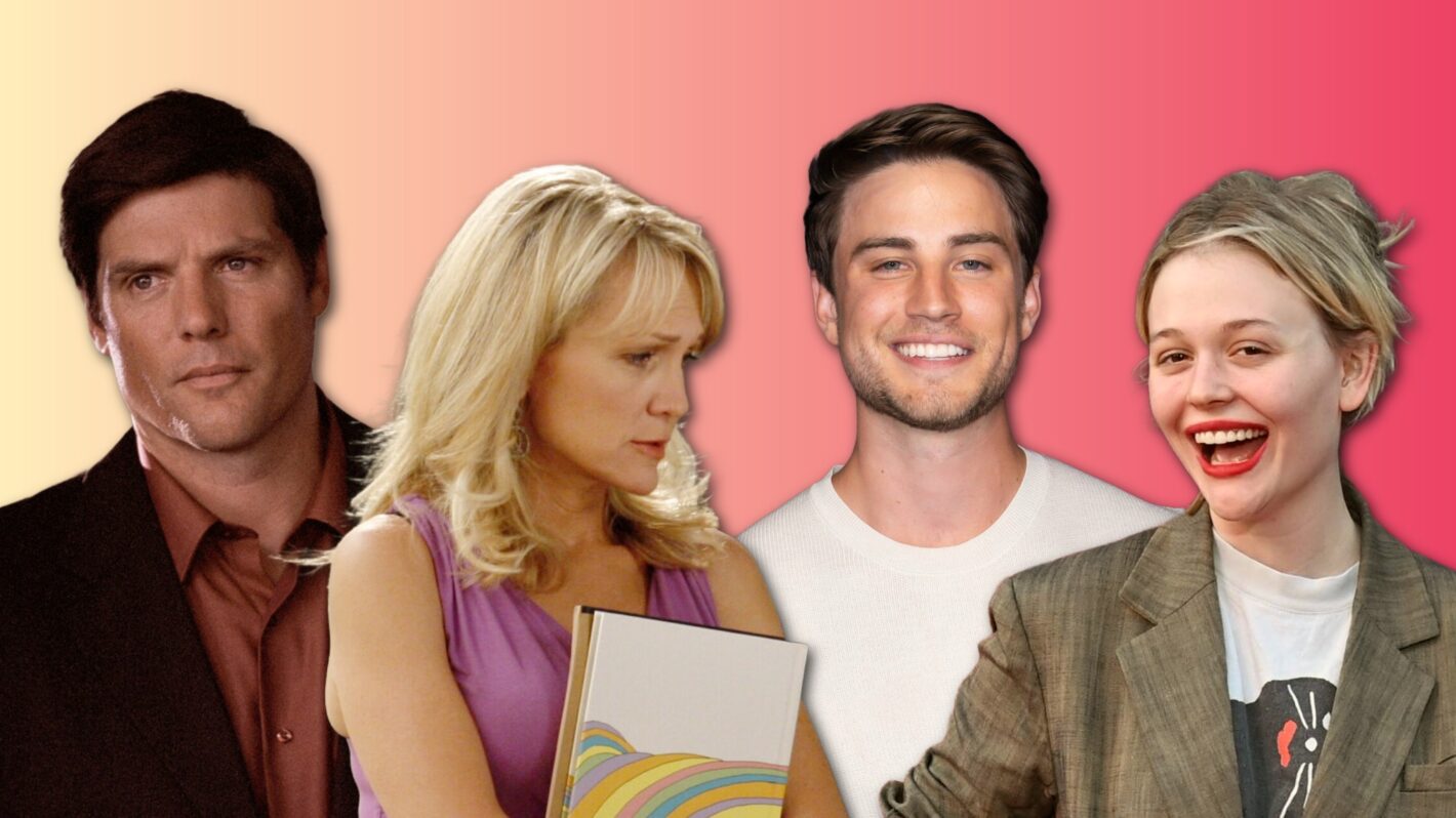 Paul Johansson as Dan Scott and Barbara Alyn Woods as Deb Scott on One Tree Hill; Emily Alyn Lind as Young Deb Scott and Carson Rowland as Young Dan Scott