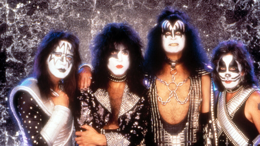 KISS, Ace Frehley, Paul Stanley, Gene Simmons, Peter Criss.